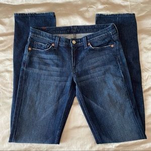 7 For All Mankind Flynt Dark Blue Jeans Size 29